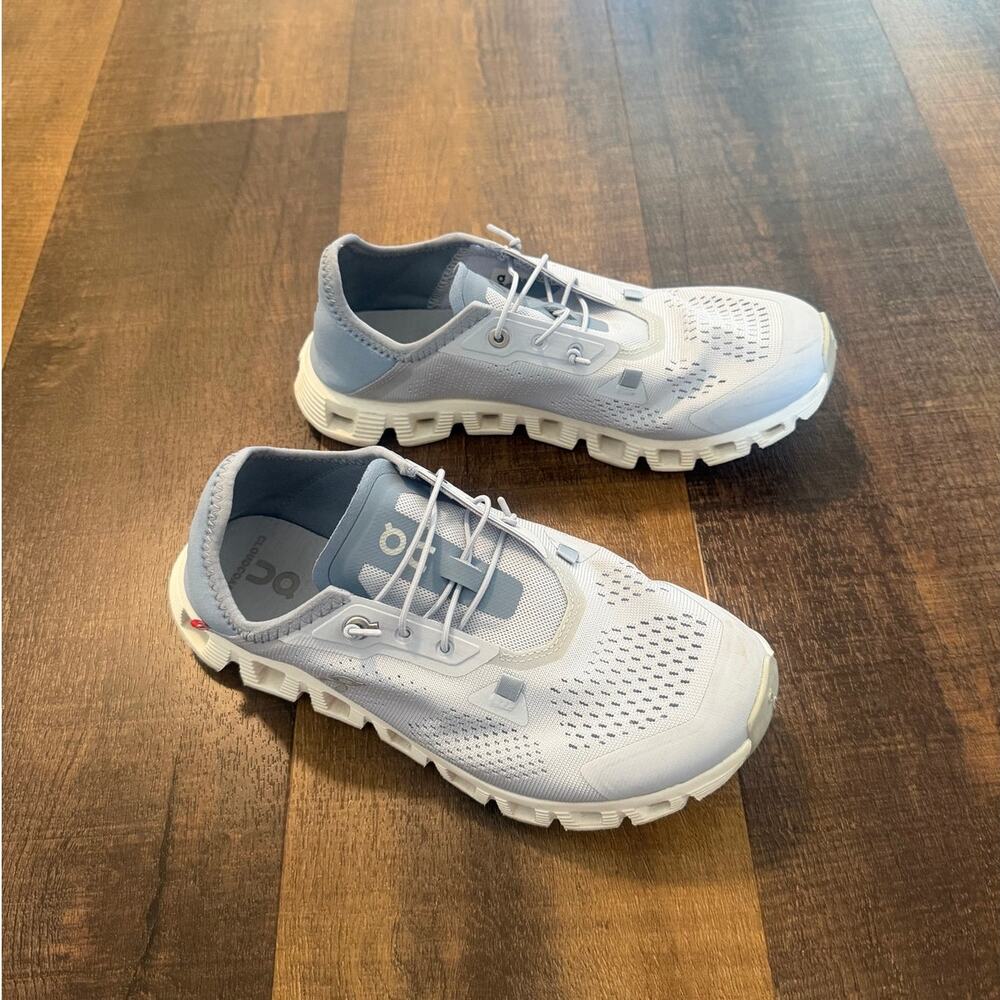 On Cloud Cloudcoast Running Sneakers Light Blue Women's US 7 - Picture 7 of 9